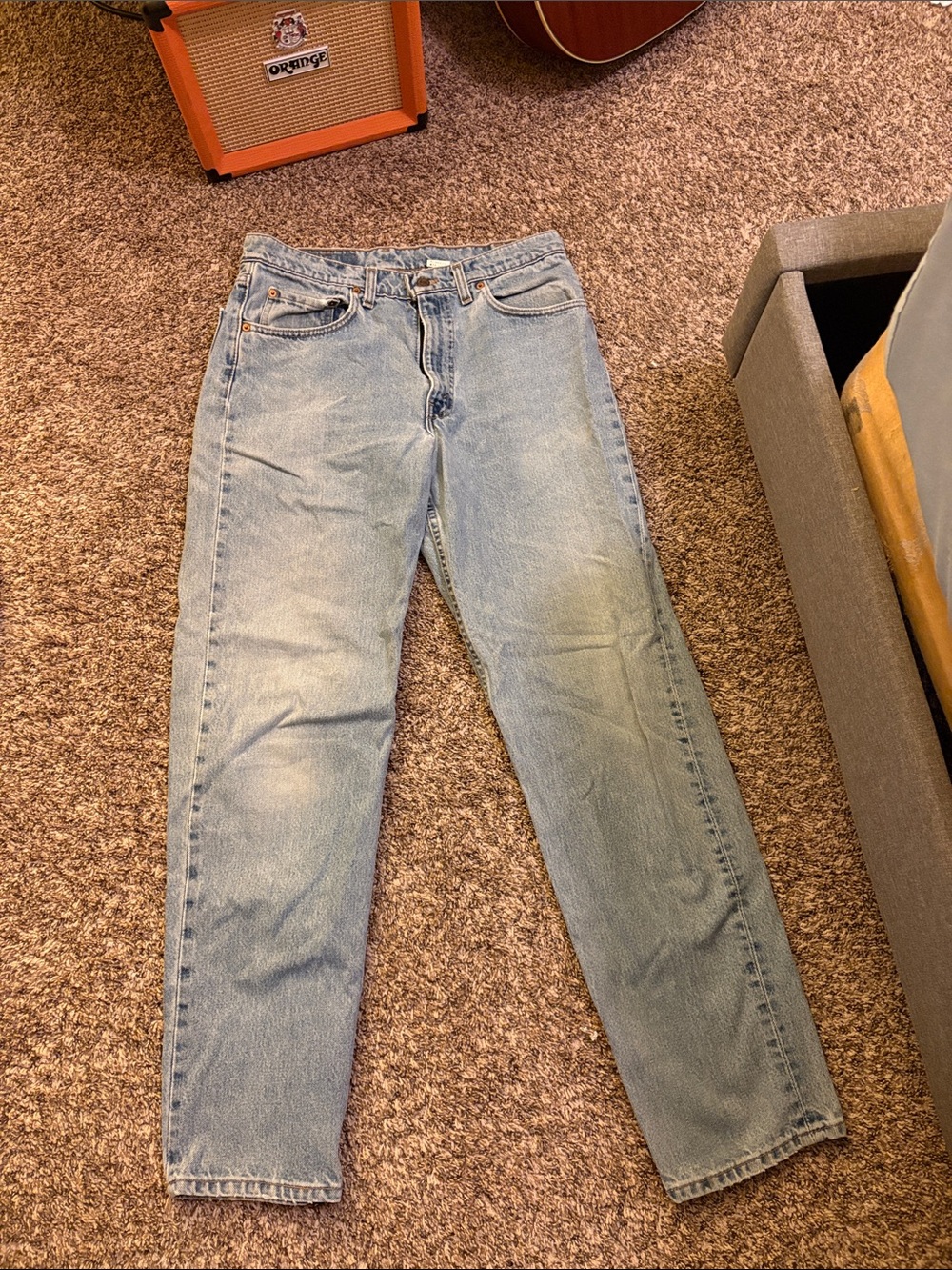 Levi’s Classic Light Blue Men’s Straight-Leg Jeans - W 34, L 33 - Picture 1 of 4